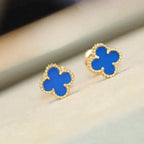 TimiCLOVER MINI 9.5MM TURQUOISE EARRINGS