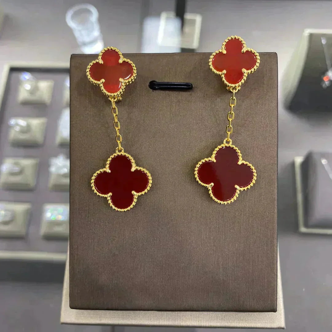 TimiCLOVER 2 MOTIFS  EARRINGS (MULTIPLE CHOICESC