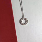 TimiLOVE NECKLACE ADJUSTABLE SILVER