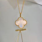 TimiCLOVER 25MM MOP LARGE PENDANT NECKLACE