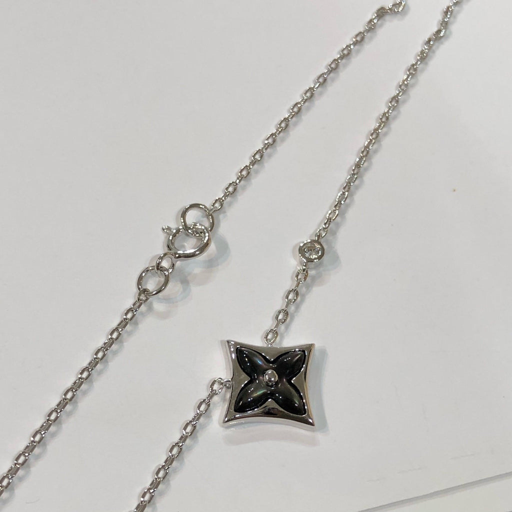 TimiSTAR BLACK MOP NECKLACE