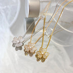 TimiFLOWER DIAMOND NECKLACE