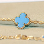 TimiCLOVER 20 MOTIFS TURQUOISE GOLD