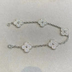 [Timi] New  CLOVER 5 MOTIF FULL DIAMOND BRACELET COLLECTION