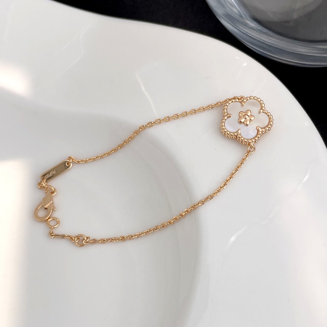 ¡®Timi¡¯LUCKY SPRING ROSE GOLD MOP BRACELET