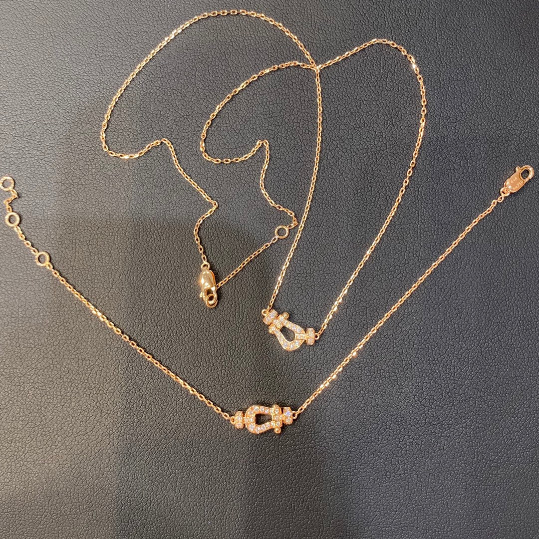 TimiFORCE 10 DIAMOND PINK GOLD NECKLACE MINI MODEL