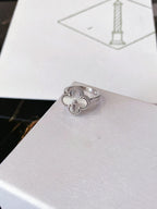 TimiCLOVER SILVER RING