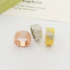 [Timi]  PERLEE DIAMOND RING ,5-ROW DIAMOND-SET DESIGN