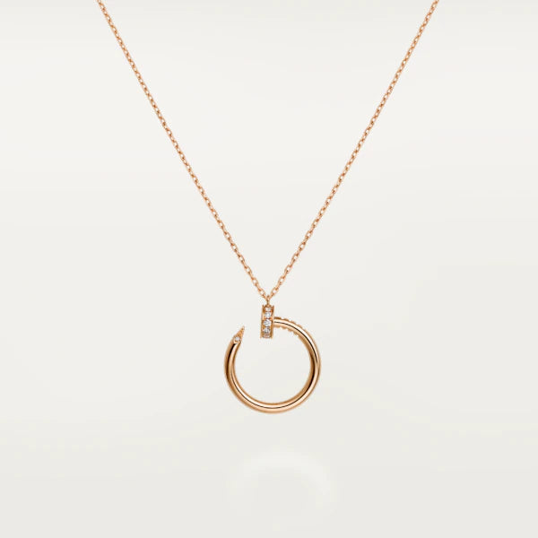 TimiJUSTE NECKLACE PINK GOLD