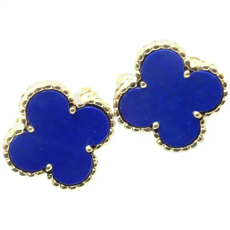 TimiCLOVER MINI 9.5MM TURQUOISE EARRINGS
