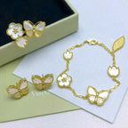 [Timi] 26 NEW CLOVER LUCKY LIGHT YELLOW AND WHITE SET