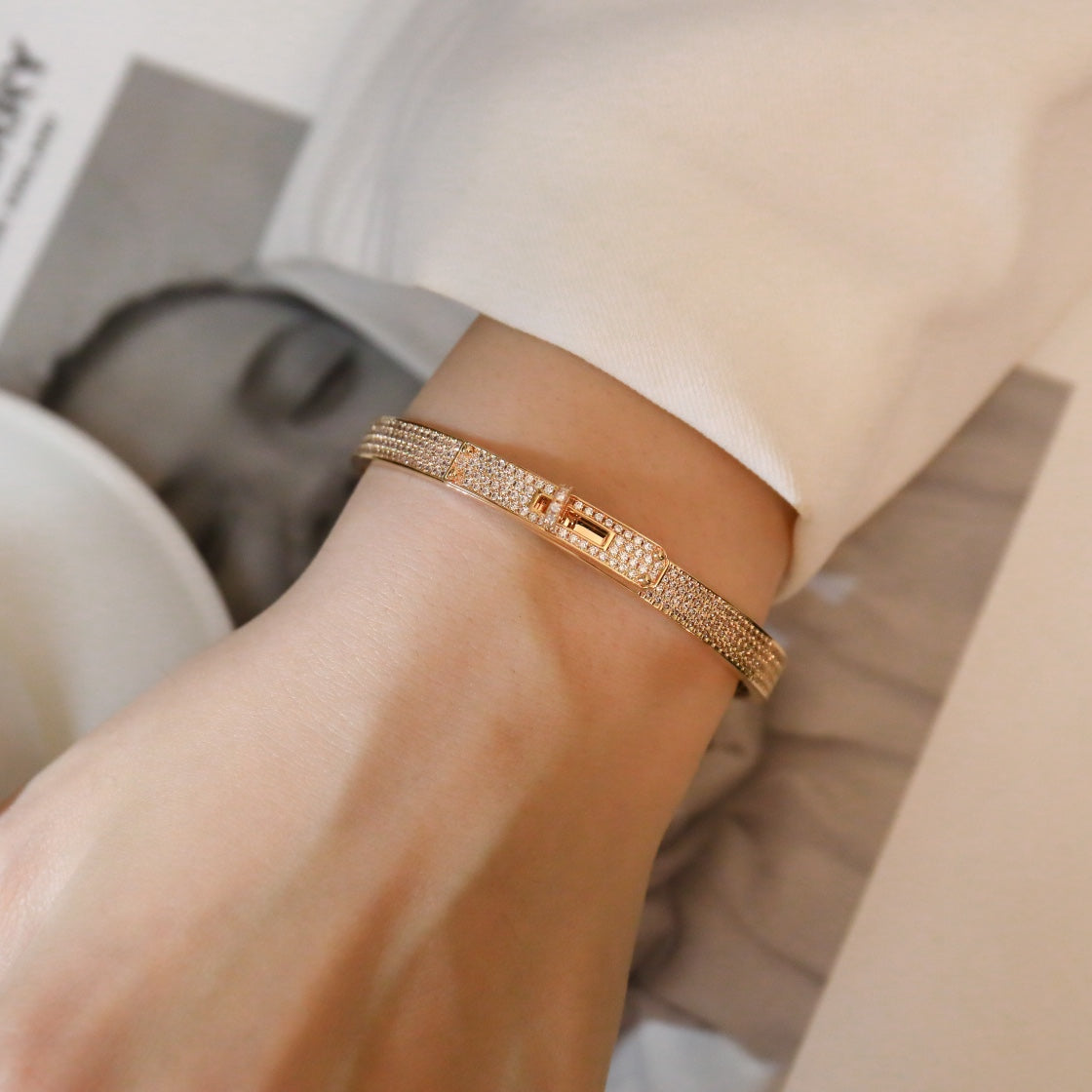 TimiKELLY BRACELET DIAMOND PAVED
