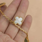 ¡®Timi¡¯LUCKY SPRING 5 MOTIF GOLD BRACELET
