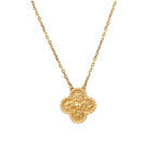 TimiCLOVER 15MM  BRONZING NECKLACE