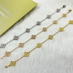 [Timi]New CLOVER 6 MOTIF DIAMOND BRACELET