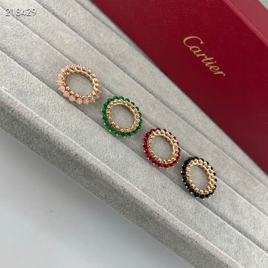 [Timi] CLASH NEW COLORED GEMSTONE RING
