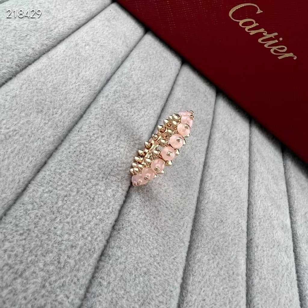 [Timi] CLASH NEW COLORED GEMSTONE RING