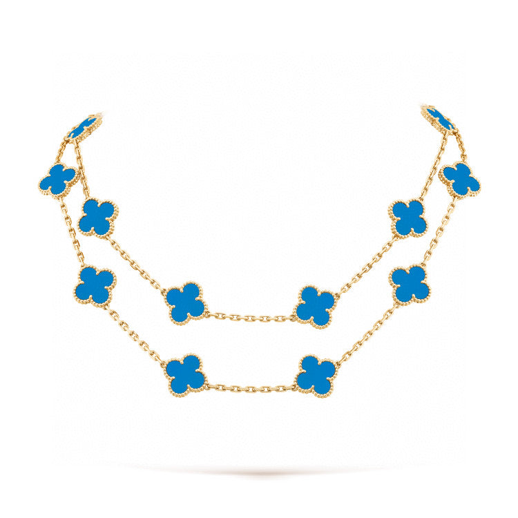 TimiCLOVER 20 MOTIFS TURQUOISE GOLD