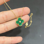 TimiCLOVER 15MM DIAMOND TURQUOISE NECKLACE