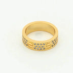 TimiLOVE RING 5.5MM DIAMONDS PAVED