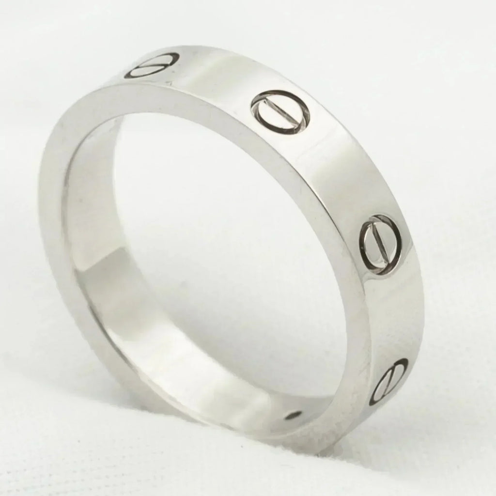 TimiLOVE RING 4MM 1 DIAMOND SILVER