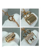 TimiH CIRCE MOISSANITE PENDANT NECKLACE GOLD