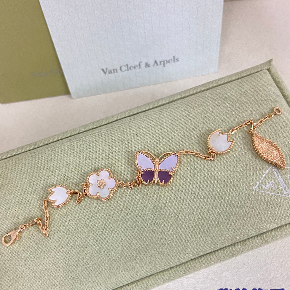 [Timi] 26 NEW CLOVER LUCKY LIGHT PURPLE SET