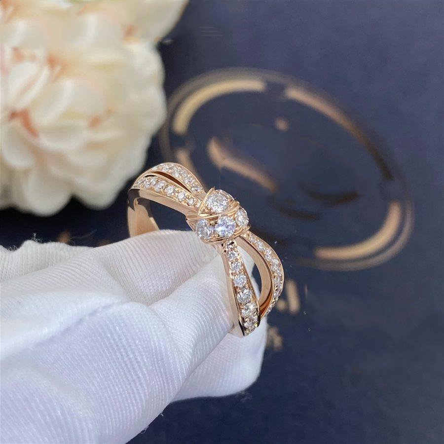 TimiLIENS PINK GOLD DIAMOND RING