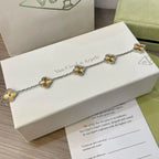[Timi] CLOVER 5 MOTIF LASER BRACELET COLLECTION