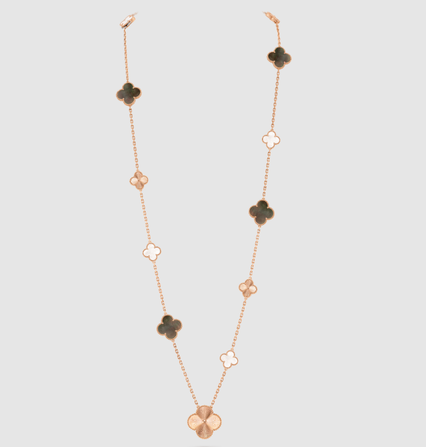 [Timi] 25 NEW CLOVER 15 MOTIFS GRAY MOTHER-OF-PEARL
