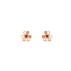 TimiFRIVOLE  FLOWER PINK EARRINGS