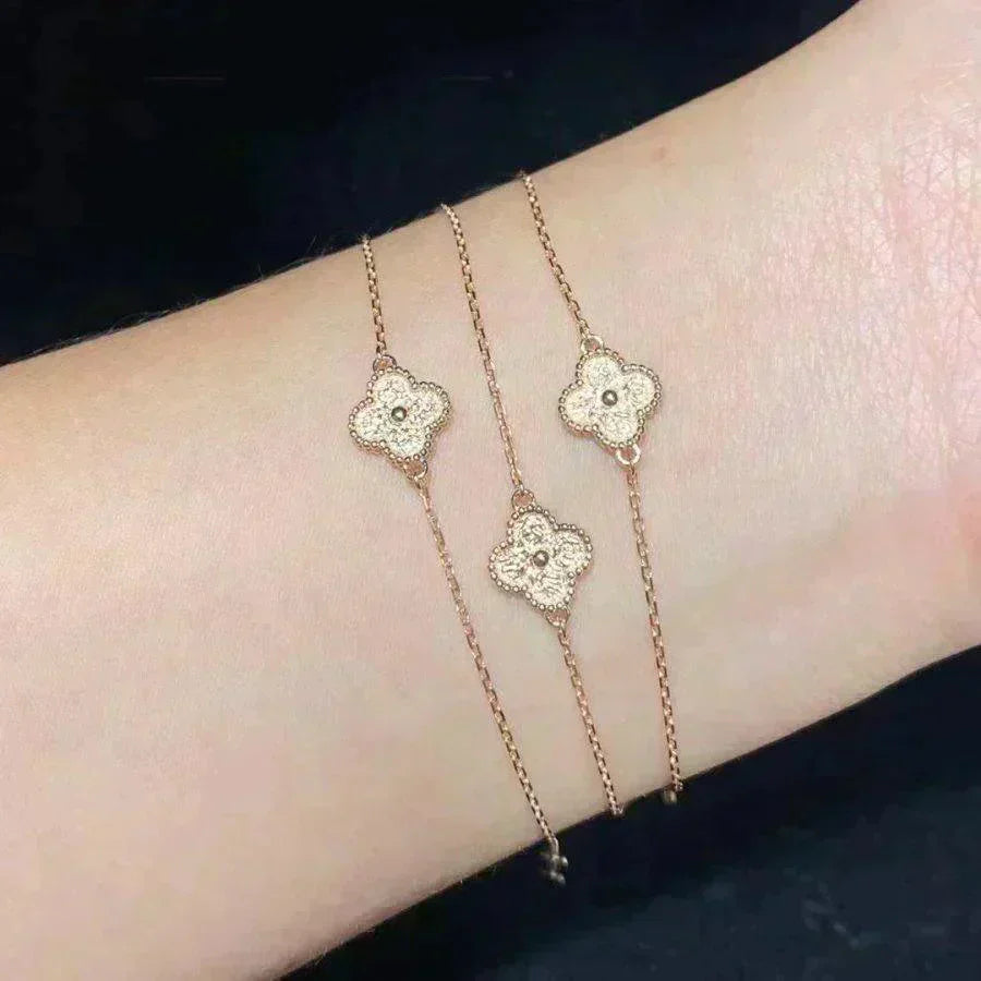 ¡®Timi¡¯CLOVER SINGLE FLOWER BRACELET