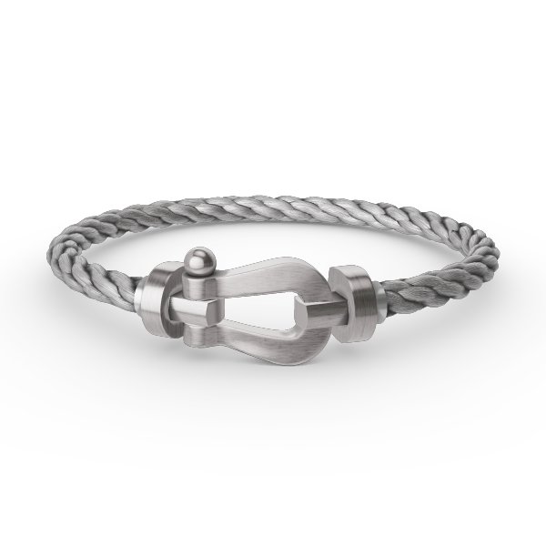 TimiFORCE LARGE HORSESHOE NO DIAMOND BRACELET SILVER